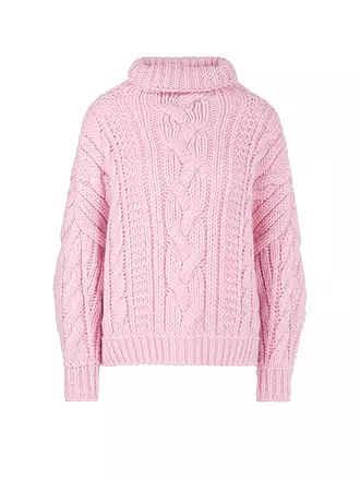 MARC CAIN | Pull à col roulé | rosa